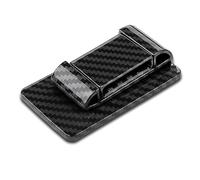 FDAIUN Clip di sicurezza per auto con fibbia di sicurezza, clip di regolazione per sedile, universale, per spalla, collo, 1 pezzo (fibra di carbonio)