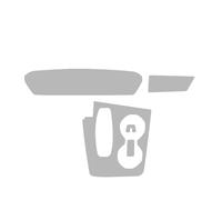 FDAIUN Per Audi Q5 2025 2026 PPF Precut 8.5Mil Pellicola protettiva per vernice per auto, in TPU HD, antigraffio, accessorio interno, set completo da 5 pezzi