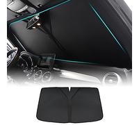 FDAIUN Per BMW X1/ix1 U11 2022 2023 parasole per pieghevole Coprisole Auto Parabrezza bloccato i raggi UV protezione parasole Nero