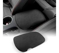 FDAIUN Per Ford Mustang 15-22 Console Centrale Pad Bracciolo Box Copertura Adesivo Accessori Interni Decorazione Nero