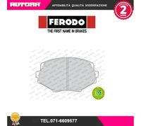 Set di pastiglie freno FERODO FDB1011, anteriore