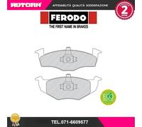Set di pastiglie freno FERODO FDB1288, anteriore