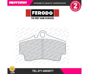 FDB1308 Kit pastiglie freno a disco post (MARCA-FERODO)