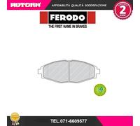 Ferodo Kit pastiglie freni Anteriore FDB1337 - non predisposto per avviso usura