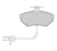 FDB1451 - PASTIGLIE FRENO ANTERIORI VOLKSWAGEN PASSAT - AUDI A4 CASSA 55/A