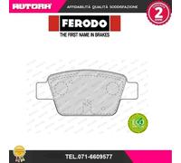 FDB1469 Kit pastiglie freno, Freno a disco posteriore (MARCA FERODO)..