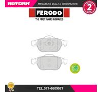 FDB1541 Kit pastiglie freno, Freno a disco anteriore (MARCA-FERODO).