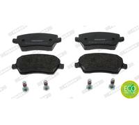 FERODO Kit pastiglie freni Anteriore non predisposto per visualizzazione avviso usura con accessori FDB1617