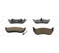 FDB1660 FERODO Kit pastiglie freno, Freno a disco per JEEP