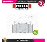 FDB1794 Kit pastiglie freno, Freno a disco anteriore (MARCA-FERODO)..