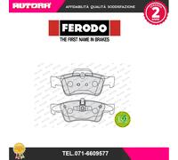FDB1831 Kit pastiglie freno a disco posteriore (MARCA FERODO)