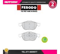 FDB1865 Kit pastiglie freno, Freno a disco anteriore (MARCA-FERODO).