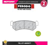 Set di pastiglie freno FERODO FDB1889, posteriore