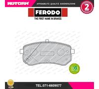 FDB1902 Kit pastiglie freno a disco post (MARCA-FERODO).