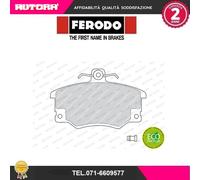 FDB370 Kit pastiglie freno a disco ant (MARCA-FERODO).