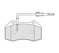 FDB4040 Kit pastiglie freno, Freno a disco Ferodo
