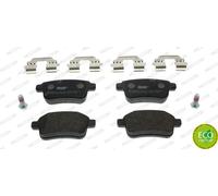 FDB4186 FERODO Kit pastiglie freno, Freno a disco per ,MERCEDES-BENZ,RENAULT
