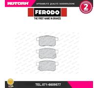 FDB4198 Kit pastiglie freno, Freno a disco posteriore (MARCA-FERODO)..