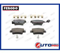 FDB4325 KIT 4 PASTIGLIE FRENO POSTERIORI FERODO FIAT PUNTO 199 PUNTO ABARTH