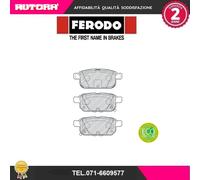 FDB4430 Kit pastiglie freno, Freno a disco posteriore (MARCA-FERODO)..