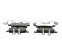 FDB4432 FERODO Kit pastiglie freno, Freno a disco per LAND ROVER