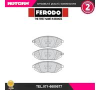 FDB4669 Kit pastiglie freno, Freno a disco anteriore (MARCA-FERODO)..