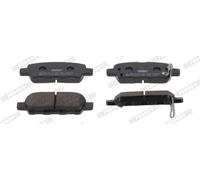 FDB4756 Kit pastiglie freno, Freno a disco Ferodo