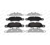 FDB5018 FERODO Kit pastiglie freno, Freno a disco per PORSCHE