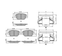 FDB5214 FERODO Kit pastiglie freno, Freno a disco per OPEL,VAUXHALL