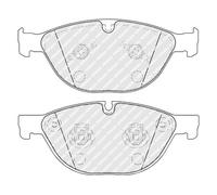 FDB5270 FERODO Kit pastiglie freno, Freno a disco per JAGUAR