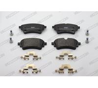 FDB5410 FERODO Kit pastiglie freno, Freno a disco per AUDI