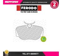 FDB660 Kit pastiglie freno a disco ant (MARCA-FERODO)