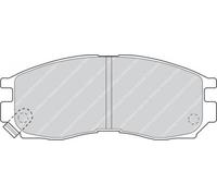 Set di pastiglie freno TRW GDB1128, anteriore