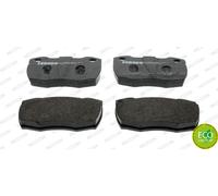 FDB871 FERODO Kit pastiglie freno, Freno a disco per LAND ROVER