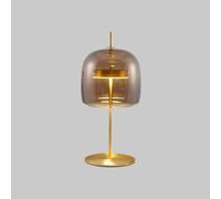 FDBNBJHJE Desk lamp Scandinavian Postmodern Designer Model House Light FashClassic Glass Lamp Living Room Study Reading Table Bar B&B Farmhouse DecoratLighting Fixture(Orange)