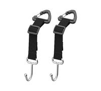 FDEETY 2 Pezzi Gancio Sedile Auto Ganc per Poggiatesta Universale Lunghezza Regolabile Sedile Posteriore Supporto Multifunzionale per Appendere Borse della Spesa Borse