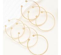 FDEETY Bracciale Donna Elegante in Oro Set di Braccialetti Fashion per Donna Accessori di Moda per Ogni Occasione