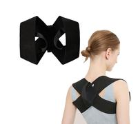 FDEETY Correttore Postura Spalle Xl Fascia Posturale Schiena Raddrizzaspalle Tutore Ortopedico Supporto Clavicola Regolabile Traspirante