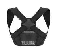 FDEETY Correttore Posturale Schiena Traspirante Regolabile Supporto Spalle Fascia Postura Ortopedica Raddrizzaspalle Tutore Lombare