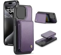 FDEETY Custodia Magnetica Staccabile Portacarte Smartphone Compatibile Iphone 16 Plus Protezione Integrale Resistente Urti