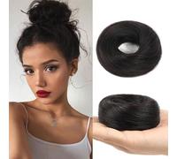FDEETY Elastico Capelli Chignon Coda di Cavallo Extension per Capelli Posticcio Dritto Corto Bun per Donna Ragazze
