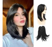 Fdeety Extension Capelli Biondi Chiari 35cm Set Di 3 Pezzi Clip In Naturale E Voluminoso Per Un Look Perfetto