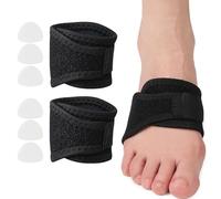 FDEETY Fascia Elastica Supporto Arco Plantare Regolabile Cuscinetto Compressione Piede Sollievo Dolore