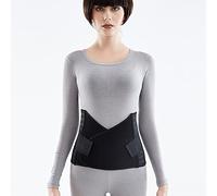 FDEETY Fascia Lombare Supporto Schiena, Bustino Ortopedico Alleviare L'ernia Del Disco Dalla Sciatica,Cintura Lombare che Svolgono Lavori Pesanti, Nero