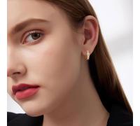 Fdeety Orecchini A Cerchio Argento Con Pietre Colorate Eleganti Gioielli Per Donna Set Di 2 Pezzi Orecchini Luminosi Per Ogni Occasione Accessori Moda Donna