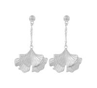 FDEETY Orecchini Pendenti Foglia Ginkgo Eleganti Gioielli Donna Stile Botanico Accessori Lussuosi Decorazione Naturale
