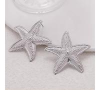 FDEETY Orecchini Stella Marina Eleganti Brillanti Accessori Gioielli Donna Estivi Mare Mediterraneo Ornamenti