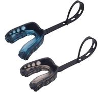 Fdeety Paradenti Sportivo Professionale Per Boxe Basket Calcio Hockey Protezione Avanzata Per Denti E Gengive Confortevole E Resistente Set Da 2 Pezzi(M)