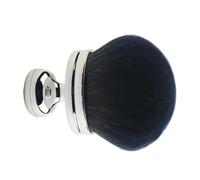 FDEETY Pennello Kabuki Rotondo Manico Dorato Professionale Trucco Viso Fard Cipria Fondotinta Cosmetico Setole Morbide