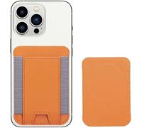FDEETY Porta Carte Adesivo Magnetico Smartphone Portacarte Ultrasottile Rimovibile Portafoglio Cellulare Accessorio Elastico